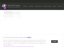 Tablet Screenshot of doctorazua.com